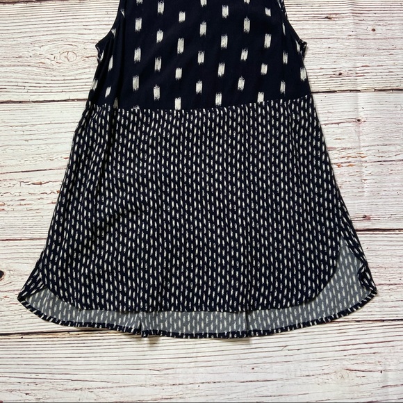 Madewell Sunbase Black Ikat Print Top Sz XS - Picture 7 of 16